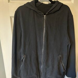 lululemon athletica Men's Black Zip-Up Jacket